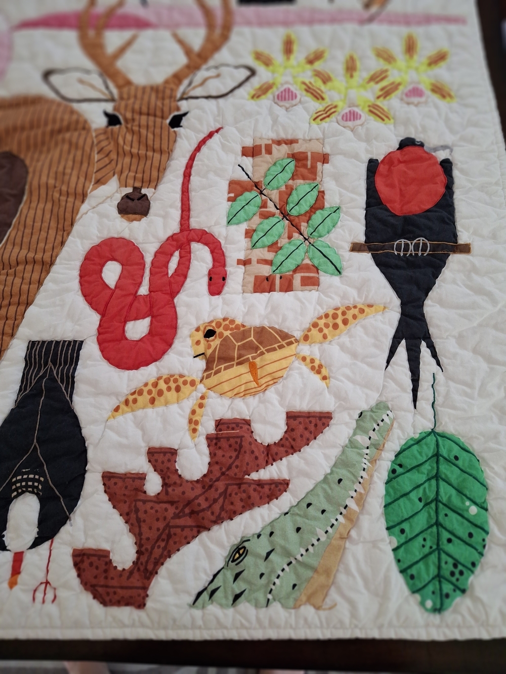 Crate & Barrel Land Of Nod Florida Keys Quilt - Picture 4 of 16